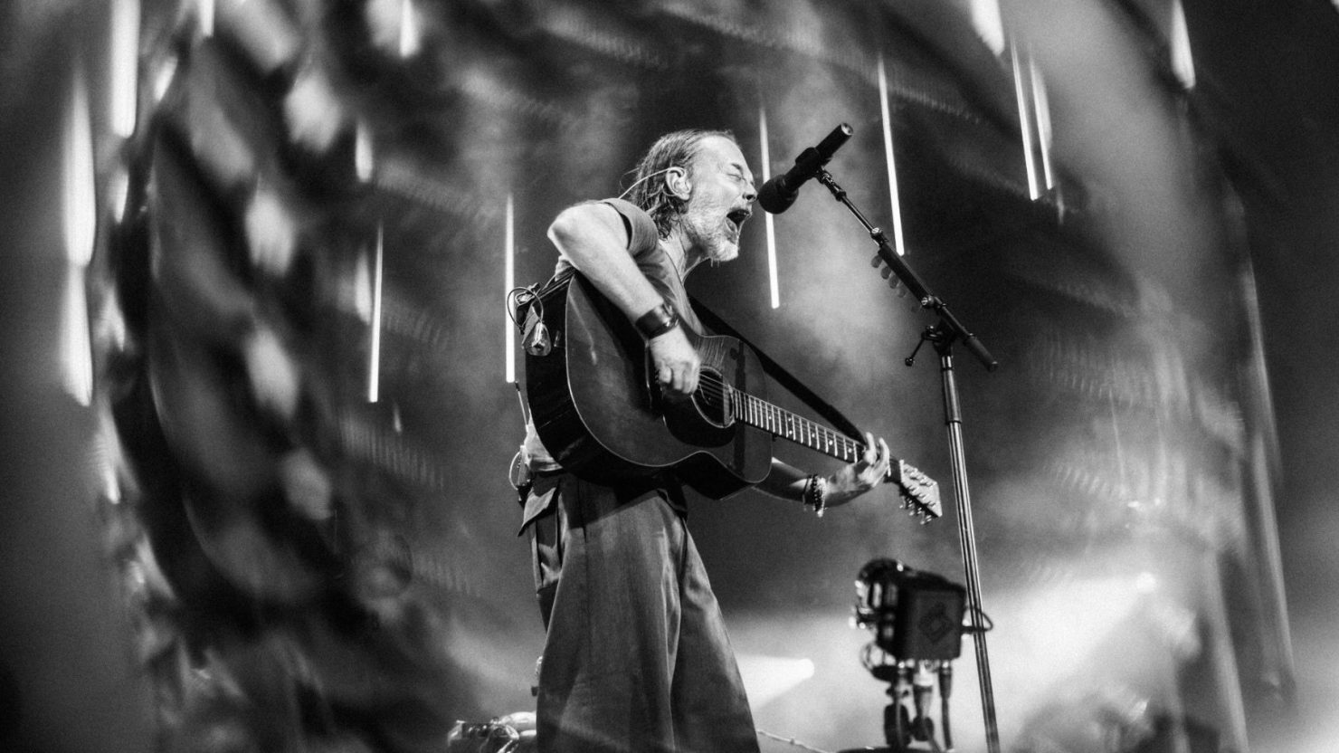 Regardez Radiohead « escalader les murs » avec sa première tournée à Londres