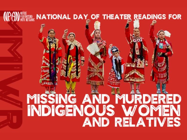 Quatre théâtres de Washington participeront à la Journée nationale des lectures théâtrales pour les femmes autochtones disparues et assassinées et leurs proches