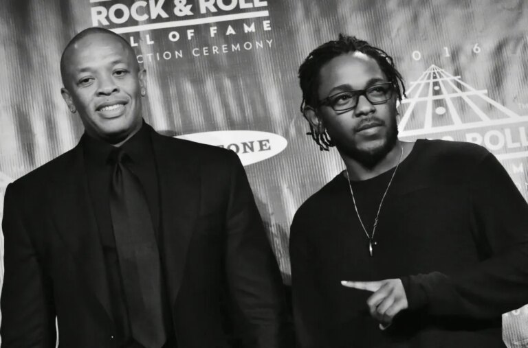 Kendrick Lamar et le Dr Dre assistent à la cérémonie d&rsquo;inauguration des travaux de leur école secondaire de Compton : « un moment de bouclage de la boucle »