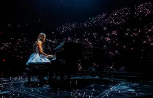 Olivia Rodrigo se produit lors de la tournée Unraveled avec le premier des deux spectacles à guichets fermés à la PeoplesBank Arena le 25 septembre 2026 à Hartford, Connecticut.