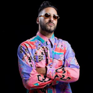 Armand Van Helden prêt pour la série THE WORKS Warehouse de Sydney