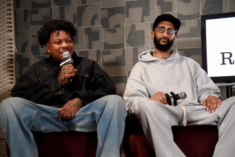 Bino Rideaux et Blacc Sam parlent de la poursuite du marathon de Nipsey Hussle avec « PROLIFIC » au Billboard House