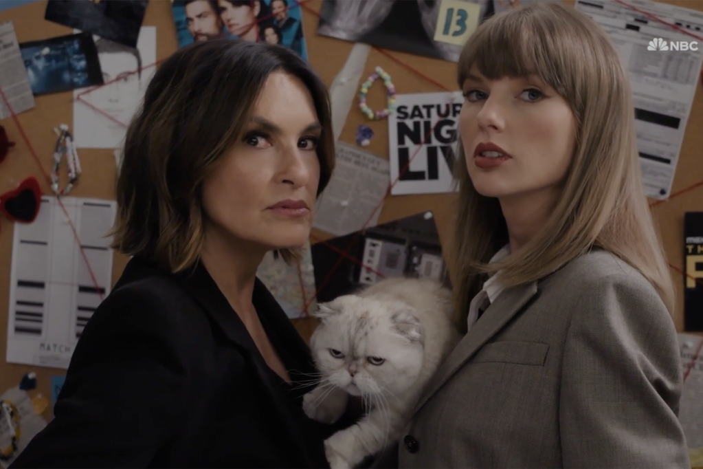 Taylor Swift fait une apparition surprise aux Emmys pour déballer les œufs de Pâques codés par Swiftie avec la détective Olivia Benson