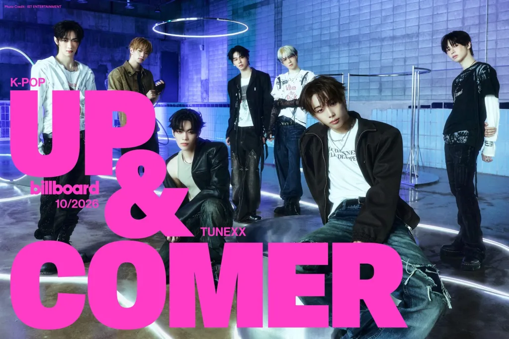 TUNEXX est le K-Pop Up et le Comer du mois d'octobre de Billboard : photos exclusives