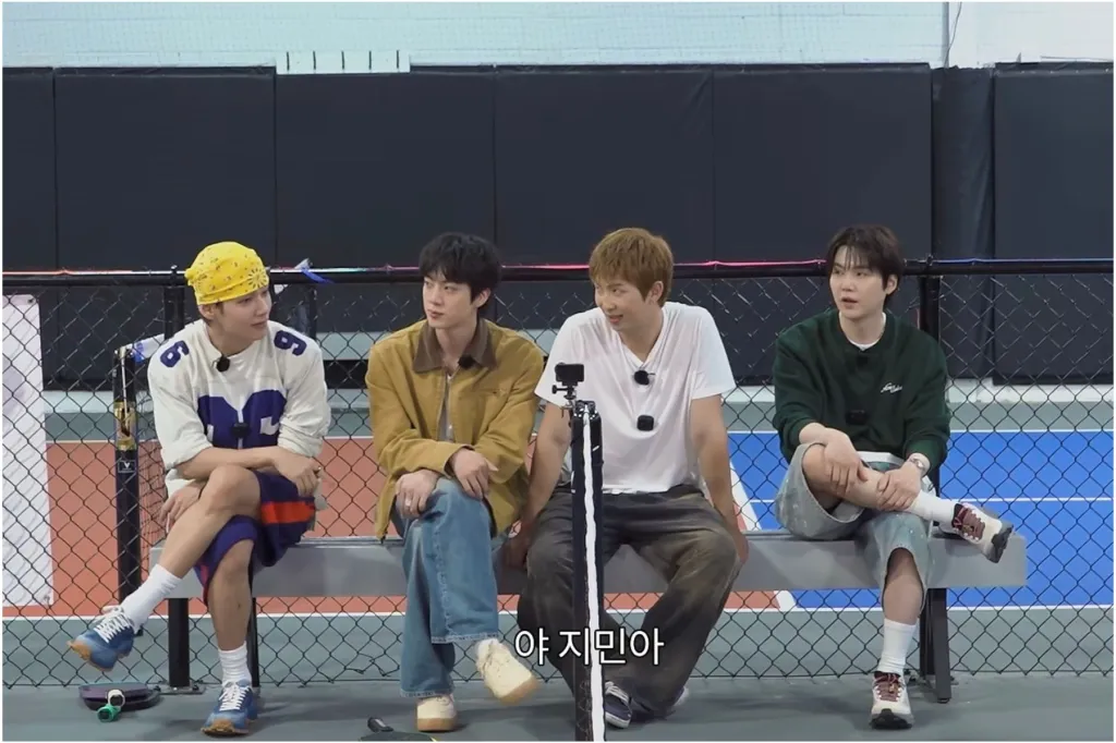BTS devient compétitif avec un tournoi de pickleball dans le nouvel épisode « Run BTS 2.0 »