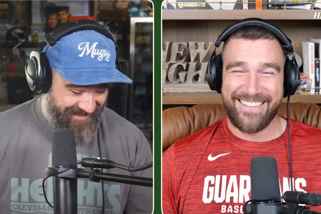 Jason Kelce et Travis Kelce discutent : Taylor Swift a-t-elle déjà fait une chanson d'Halloween ?