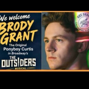 La star de Broadway, Brody Grant, se joindra aux élèves du lycée Urbana pour la soirée d&rsquo;ouverture de « The Outsiders »
