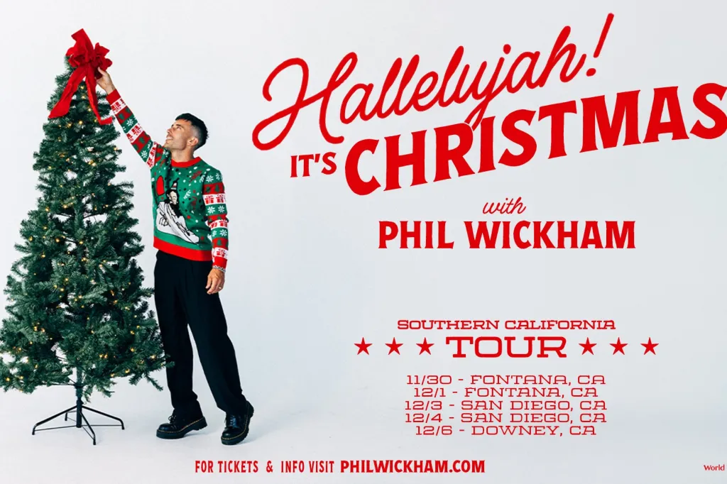 Phil Wickham prépare le retour de sa tournée de Noël SoCal : « J'ai hâte d'adorer et de célébrer avec vous ce Noël »