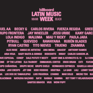 Rubén Blades, Anthony Ramos, Lenny Tavárez et d&rsquo;autres rejoignent la Latin Music Week 2026 : programme complet